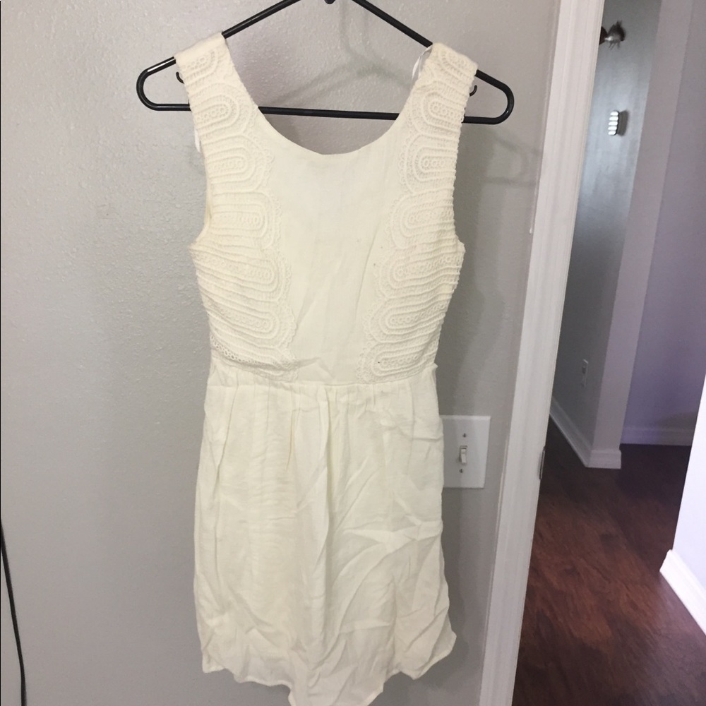 Off white dress